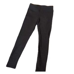 Dark Grey Plaid leggings, Original Nicole Miller